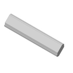 Šamotová deska spodní, přední KV W 2G 66.50.01 (P)  